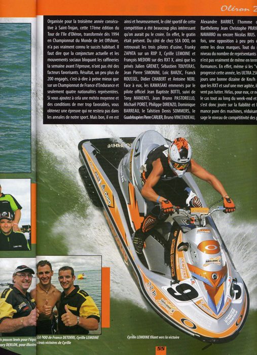 Hydrojet · juillet 2008 — Archive 4